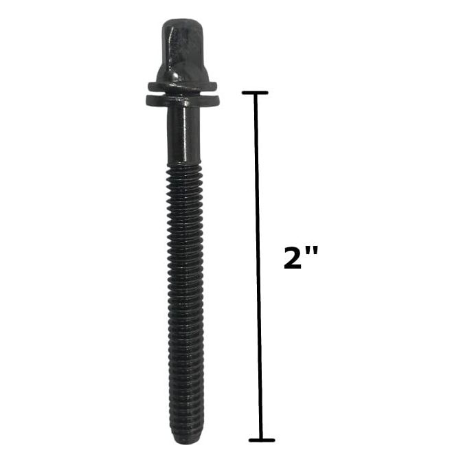 AIAS Tension Rods for Drums - Black Nickel