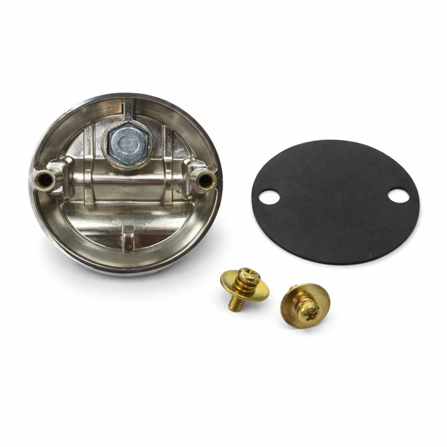 AIAS Percussion Tom Mounting Bracket – Chrome Drum Hardware for Rods and Floor Tom Legs, Wall-Mountable, Heavy-Duty Drum Kit Accessory