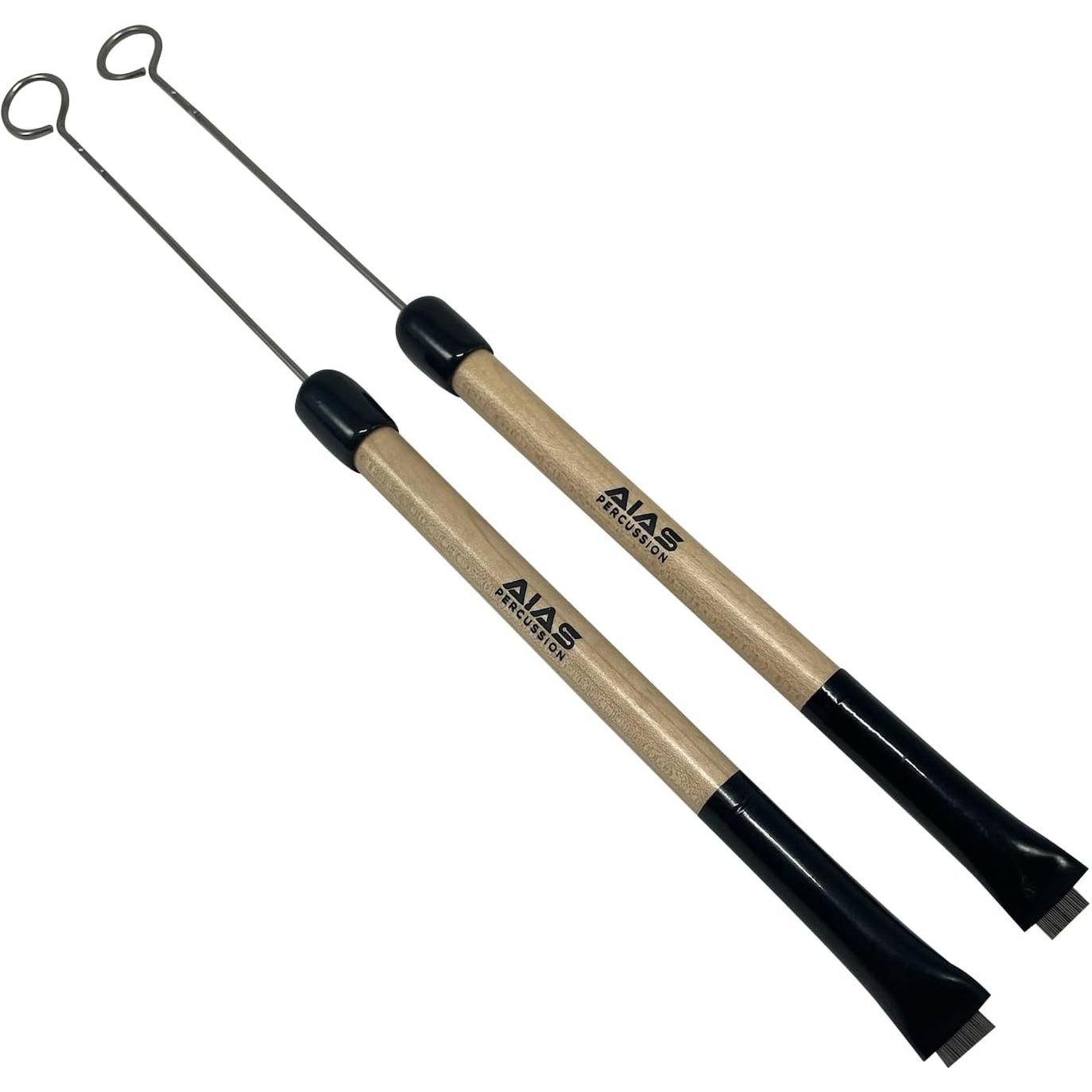 AIAS Wire Drum Brushes - Maple Wood Handle