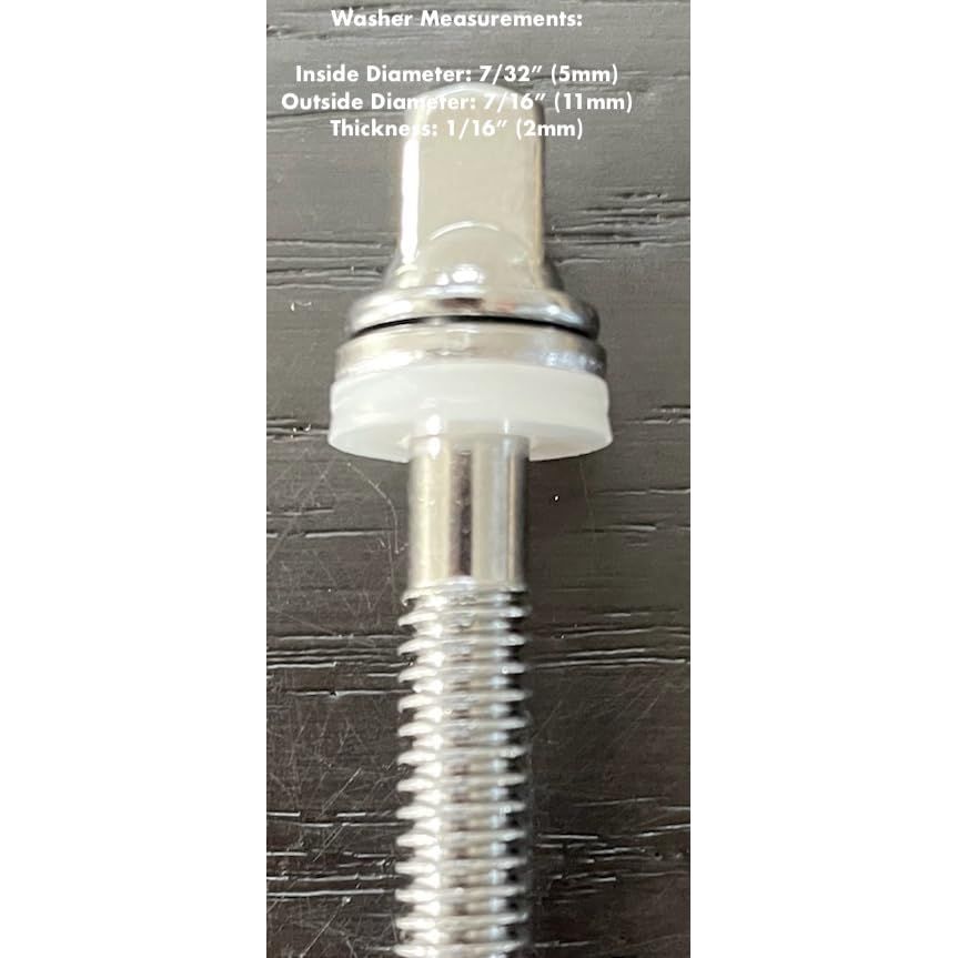 AIAS Nylon Tension Rod Washers (100 Pack)