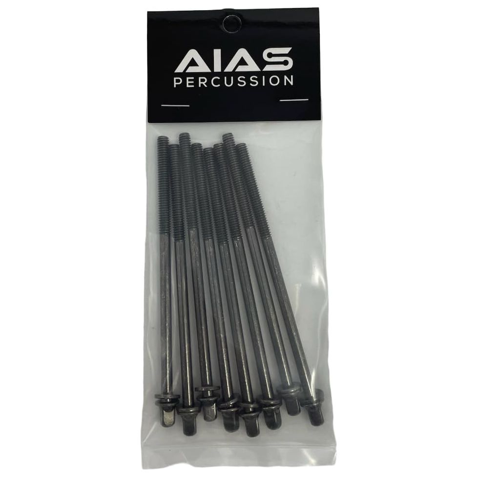 AIAS Tension Rods for Drums - Black Nickel