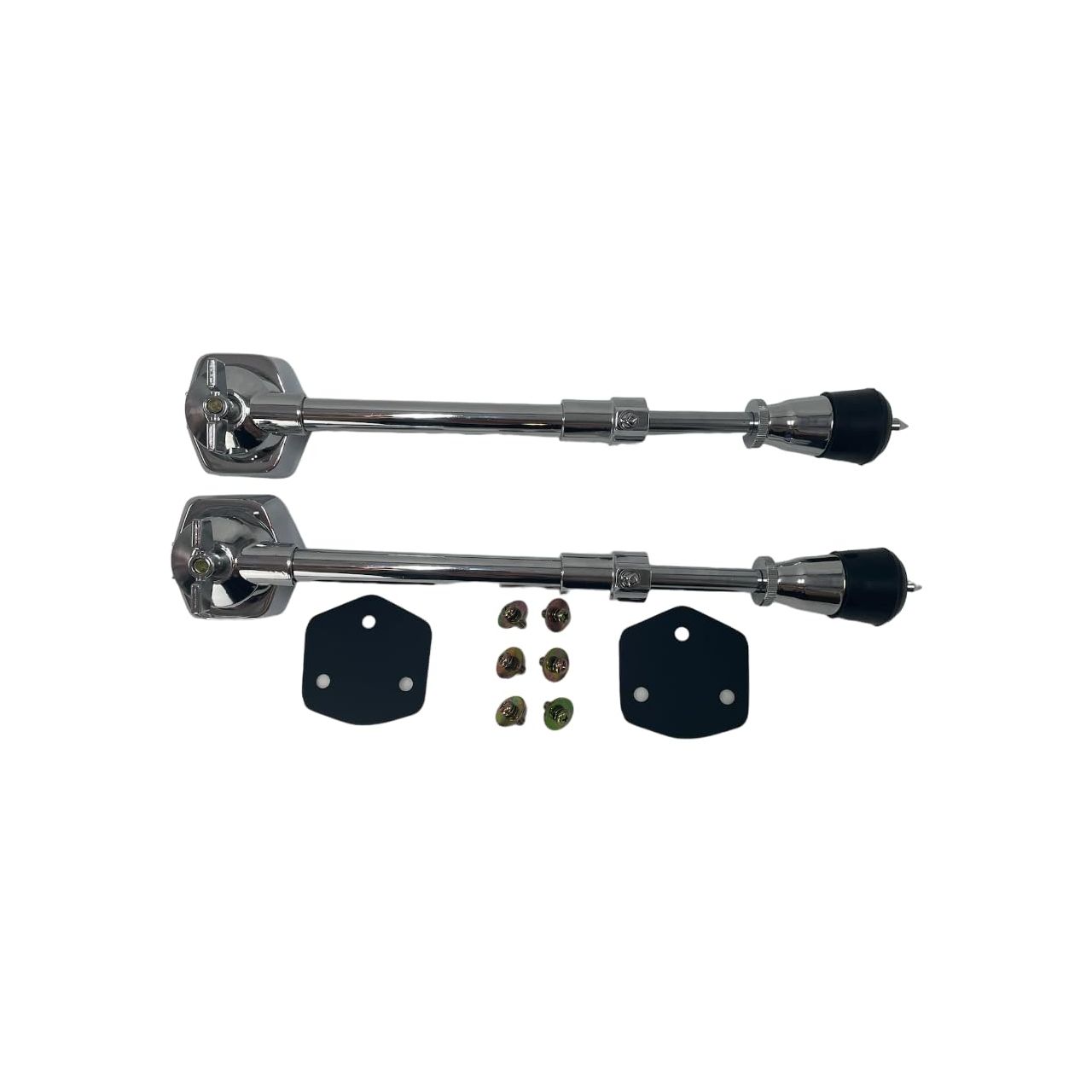 AIAS Adjustable Bass Drum Legs - Includes Mounting Screws and Rubber Gaskets