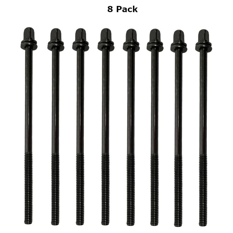 AIAS Tension Rods for Drums - Black Nickel