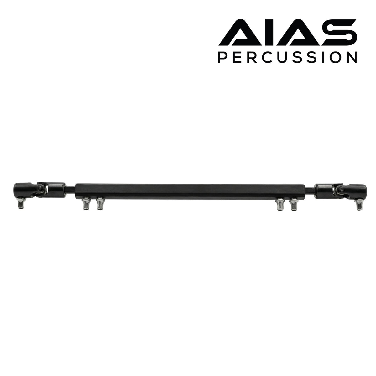 AIAS Percussion Universal Double Bass Drum Pedal Drive Shaft – Heavy Duty Replacement with Dual U-Joints