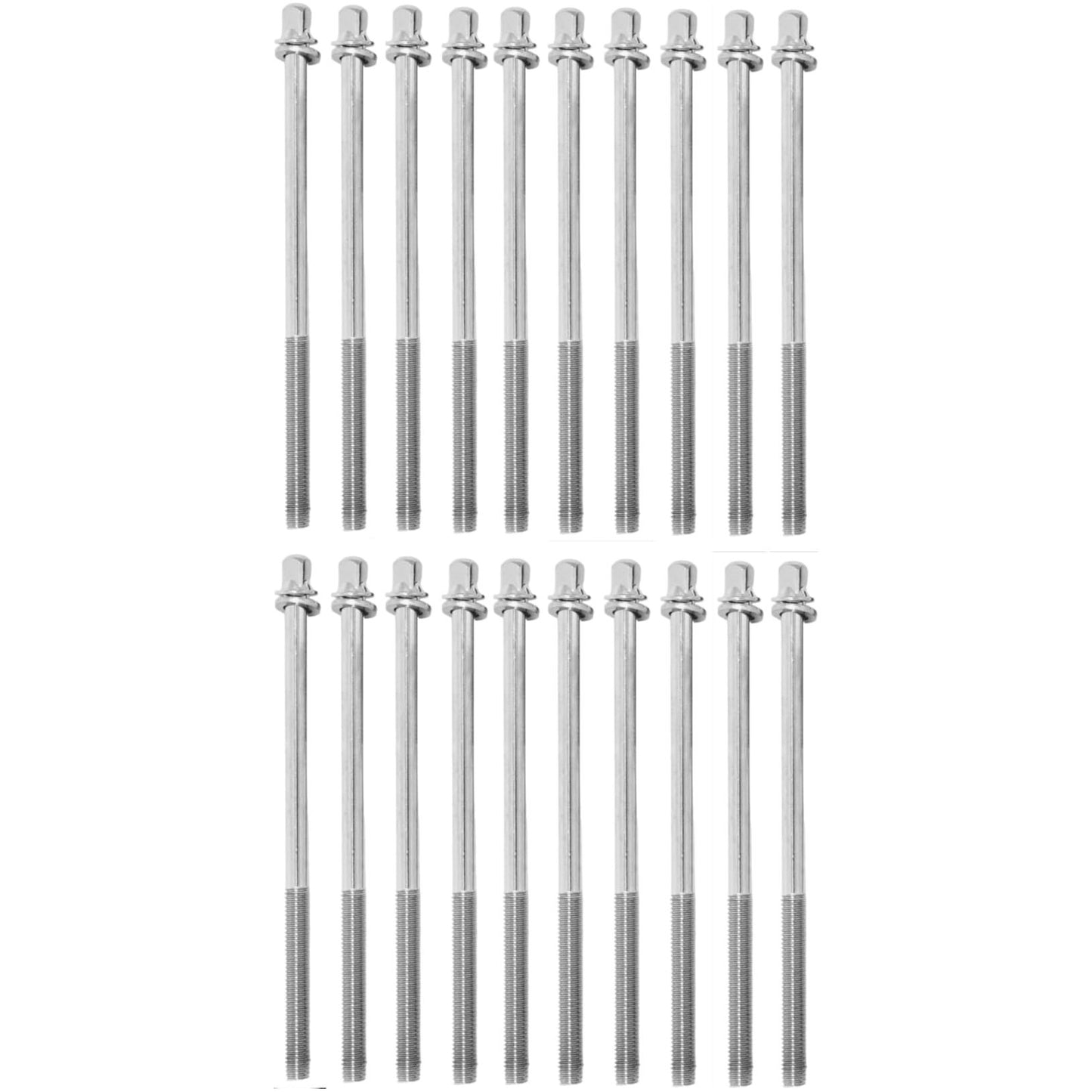 AIAS Bass Drum Tension Rods 4 1/3 inch - 7/32" Diameter