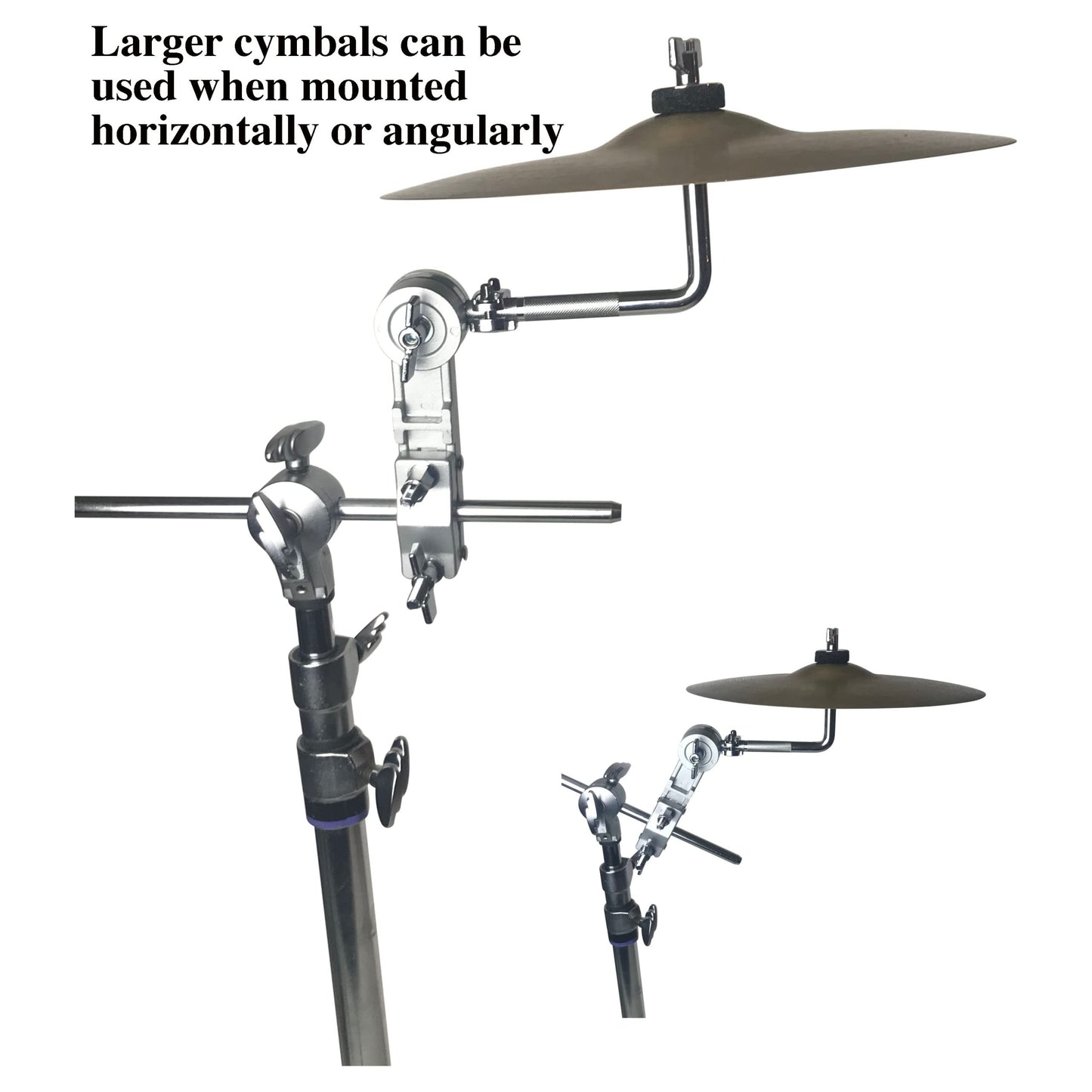AIAS Splash and Bell Cymbal Mounting Clamp