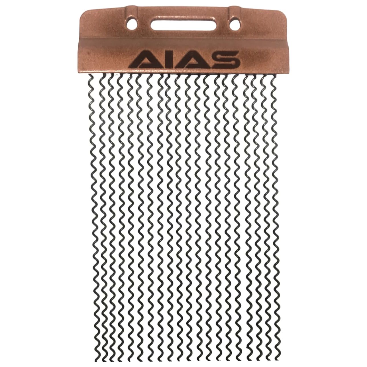 AIAS Snare Drum Wire 14 Inch AS-1, 20 Steel Strands with Brass Bed Plates and Snare Straps, Enhanced Dynamics