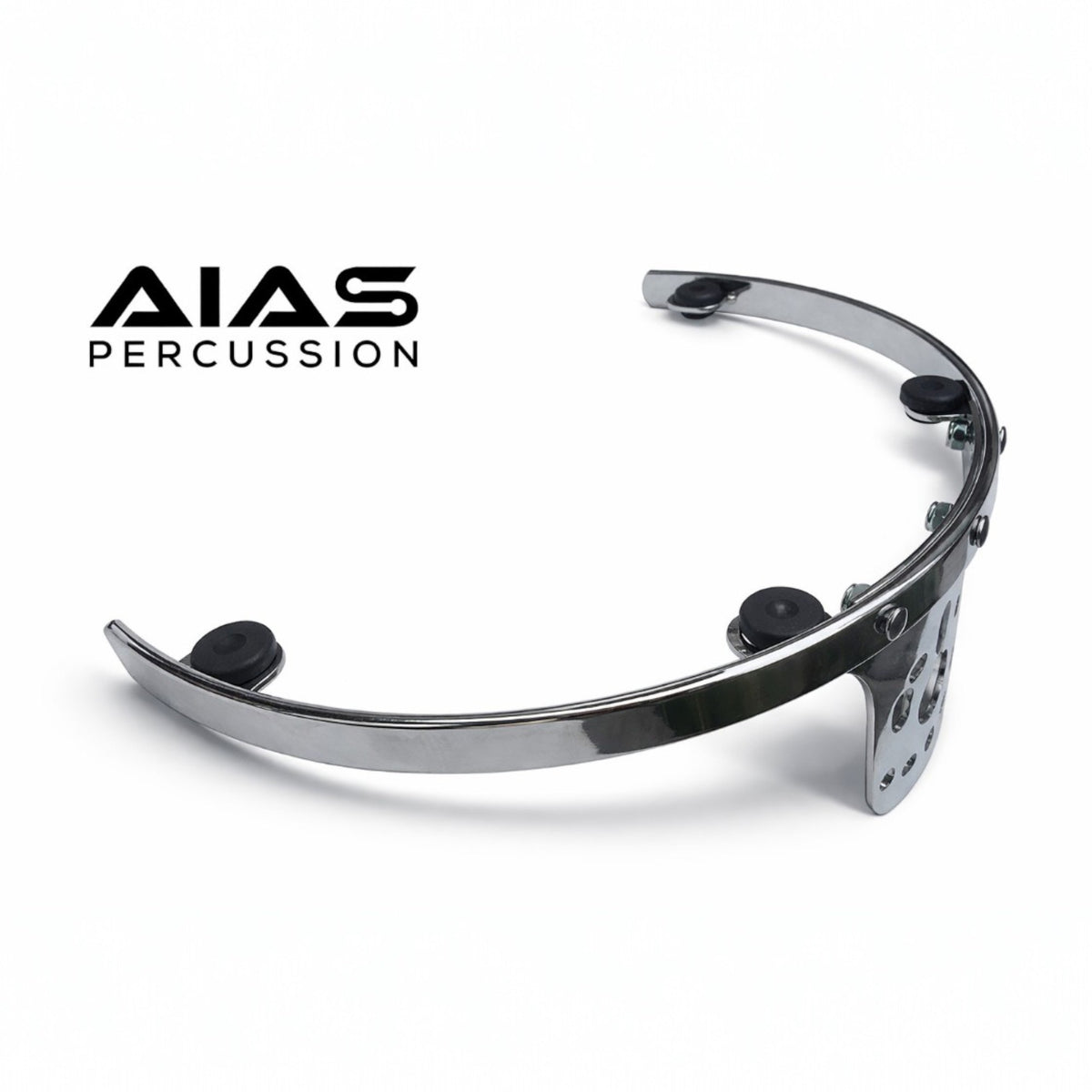 AIAS Tom Hoop Suspension Mounts Chrome Plated Drum Mounting Isolation System
