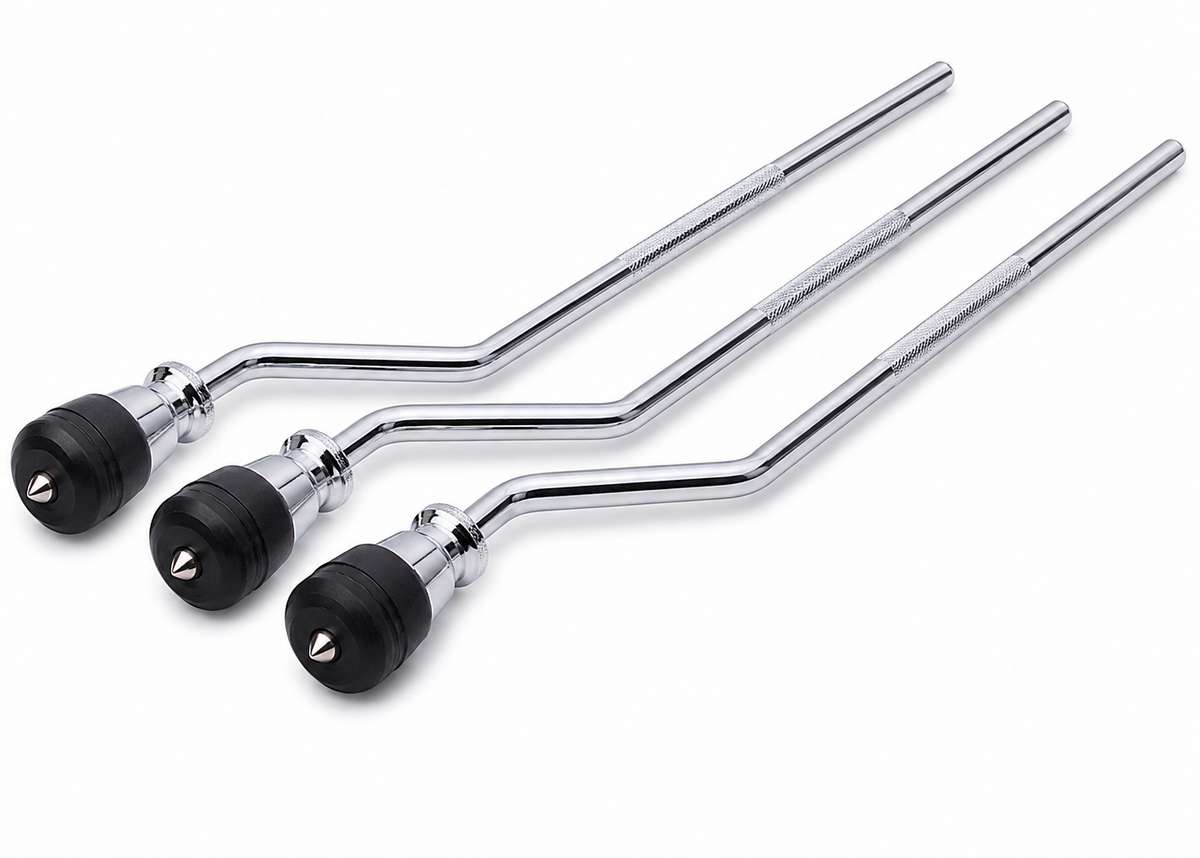 AIAS Chrome Floor Tom Legs - 3 Pack - 10.5mm