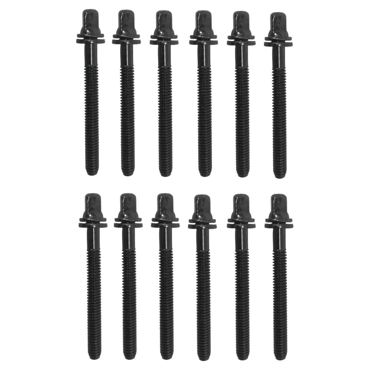 AIAS Tension Rods for Drums - Black Nickel