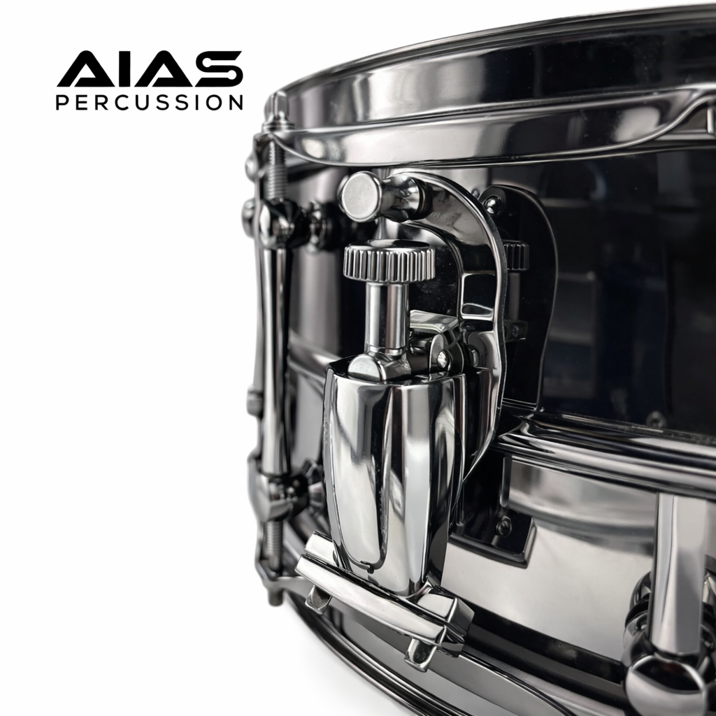 AIAS Snare Strainer and Butt Plate Pack - Chrome AS-3