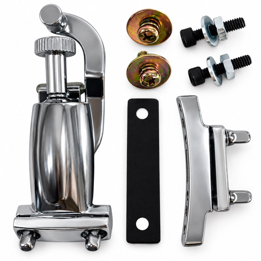 AIAS Snare Strainer and Butt Plate Pack - Chrome AS-3