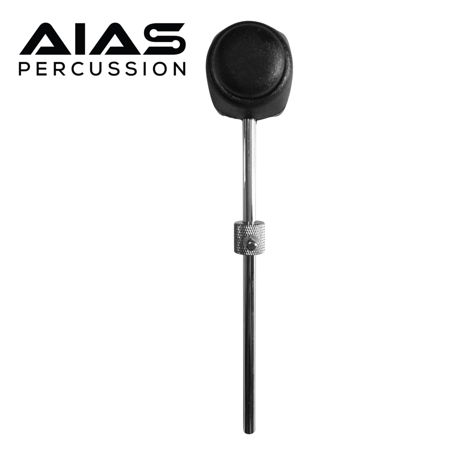 AIAS Double-Sided Bass Drum Beater with Adjustable Weight | Dual Surface Kick Pedal Beater (AB-2)