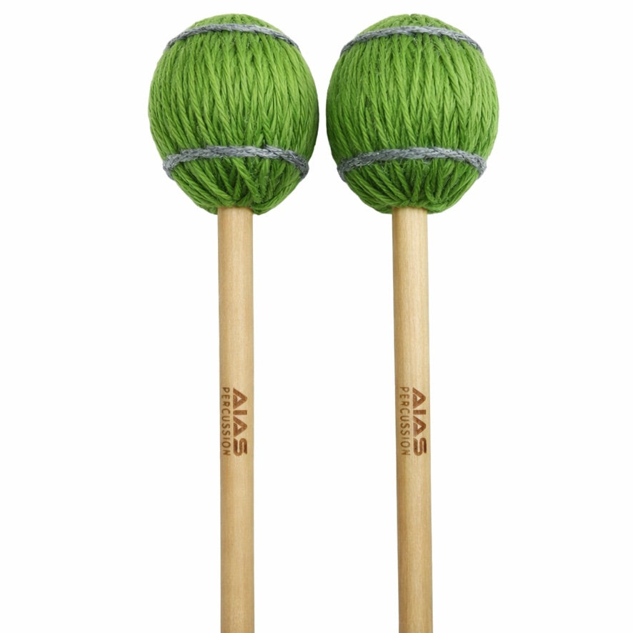 AIAS Student Concert Mallet Set for Xylophone, Timpani, Vibraphone Mallets and SD2 Drumsticks, Educational Percussion Pack