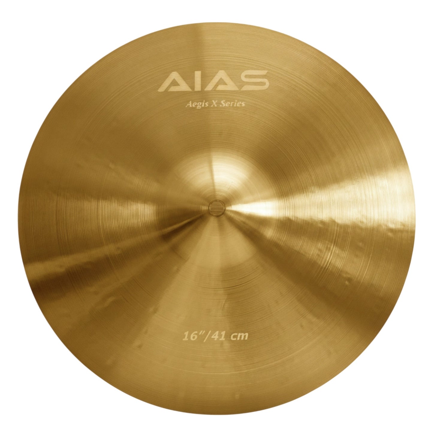 AIAS Aegis X Series Cymbal B20 Alloy Copper-Tin Construction, Bright Tone, Clear Attack