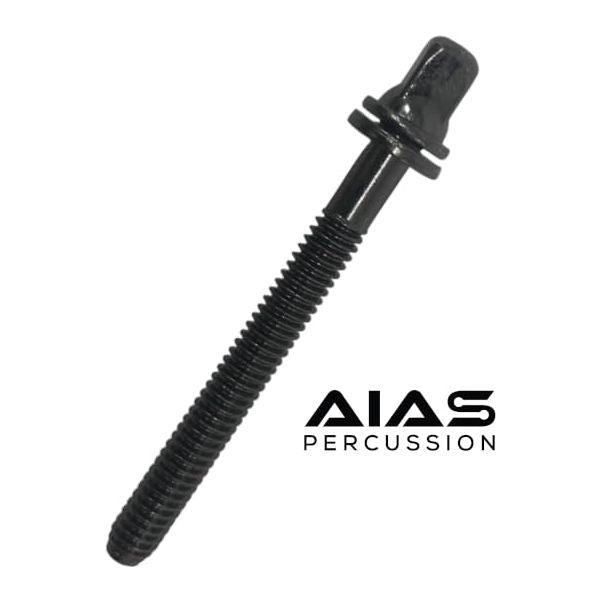 AIAS Tension Rods for Drums - Black Nickel