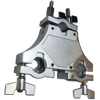 AIAS 3 Way Multi Clamp for 7/8" Diameter Drum or Cymbal Mounts