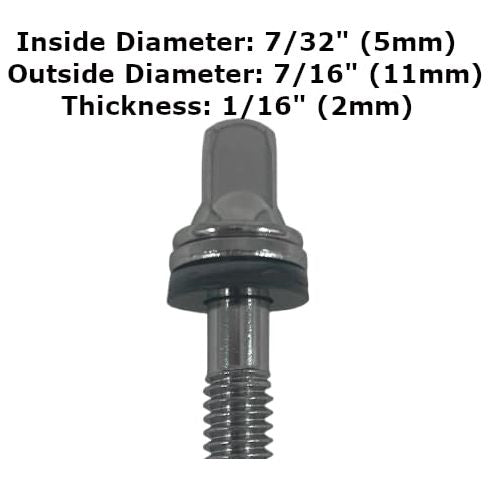 Nylon Tension Rod Washers (100 Pack)