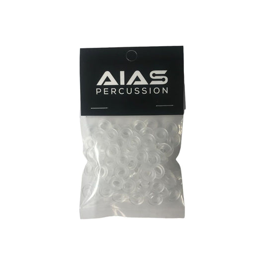 AIAS Sleeved Nylon Tension Rod Washers – Drum Hardware Washers for 7/32" & 6mm Rods, 100 Pack