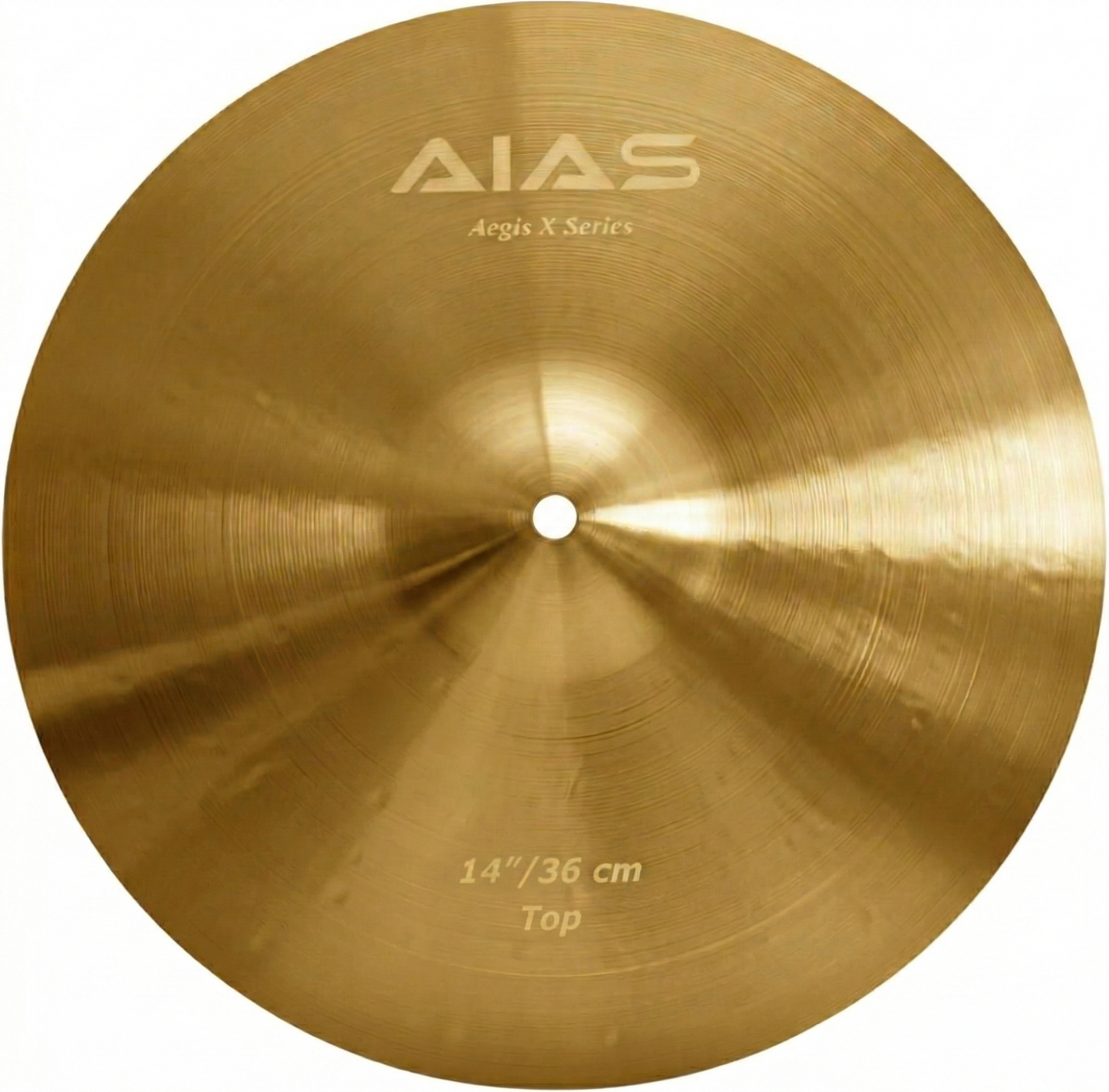 AIAS Aegis X Series Cymbal B20 Alloy Copper-Tin Construction, Bright Tone, Clear Attack