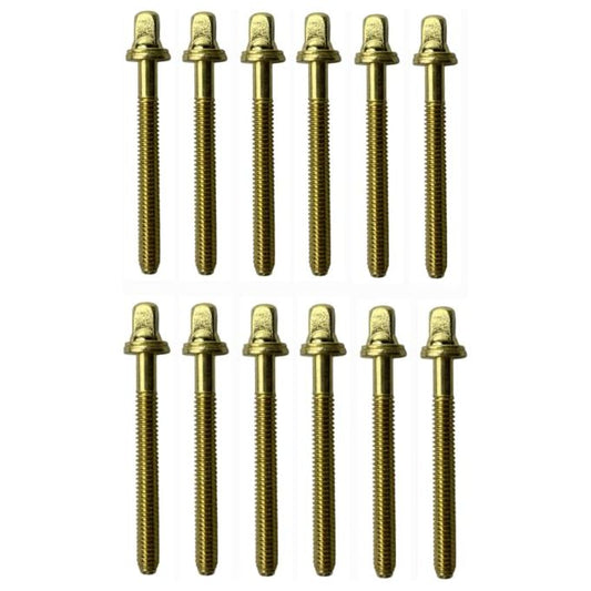 AIAS Brass Plated Tension Rods for Drums