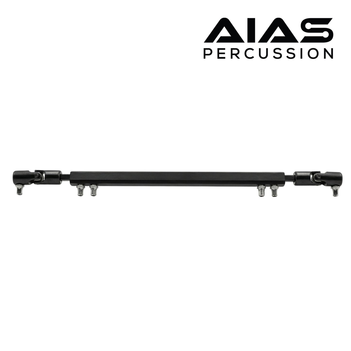 AIAS Percussion Universal Double Bass Drum Pedal Drive Shaft – Heavy Duty Replacement with Dual U-Joints