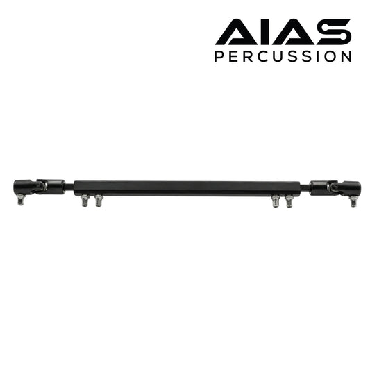 AIAS Percussion Universal Double Bass Drum Pedal Drive Shaft – Heavy Duty Replacement with Dual U-Joints