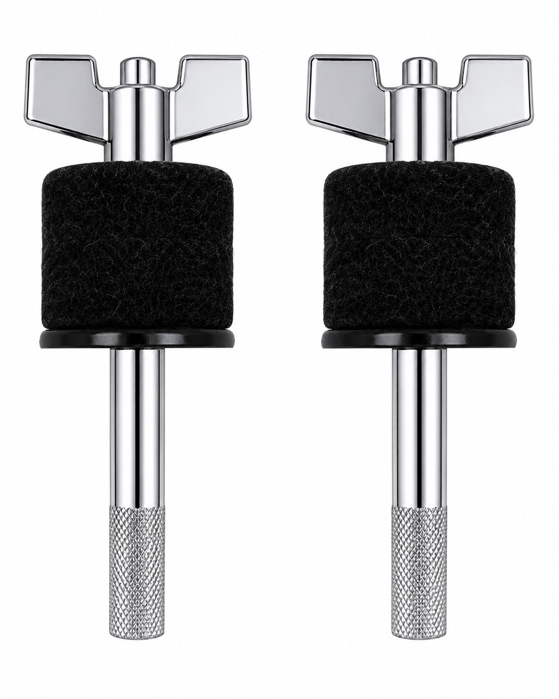 AIAS 4" Cymbal Stacker 2-Pack – 8mm Threaded Cymbal Stand Extension