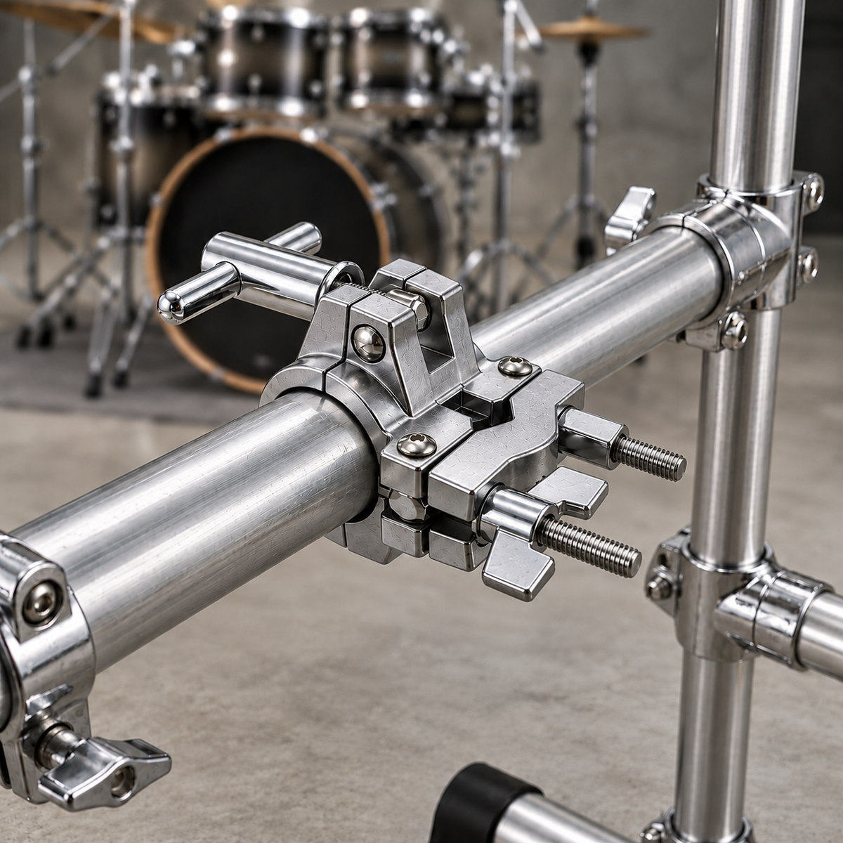 AIAS Drum Rack Multi Clamp - Silver