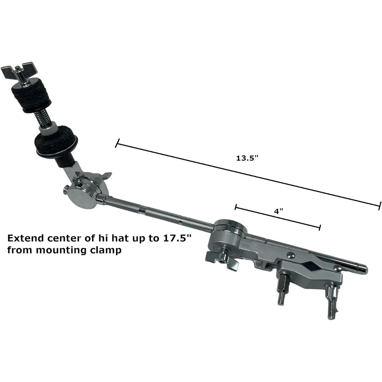 Auxillary Hi Hat Arm - AIAS Percussion