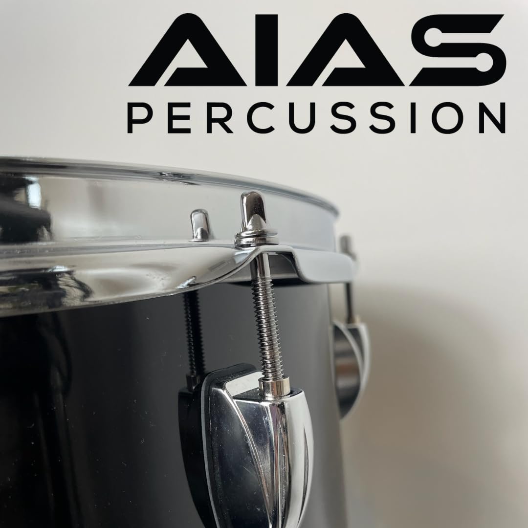 AIAS Tension Rods for Drums - Chrome Plated