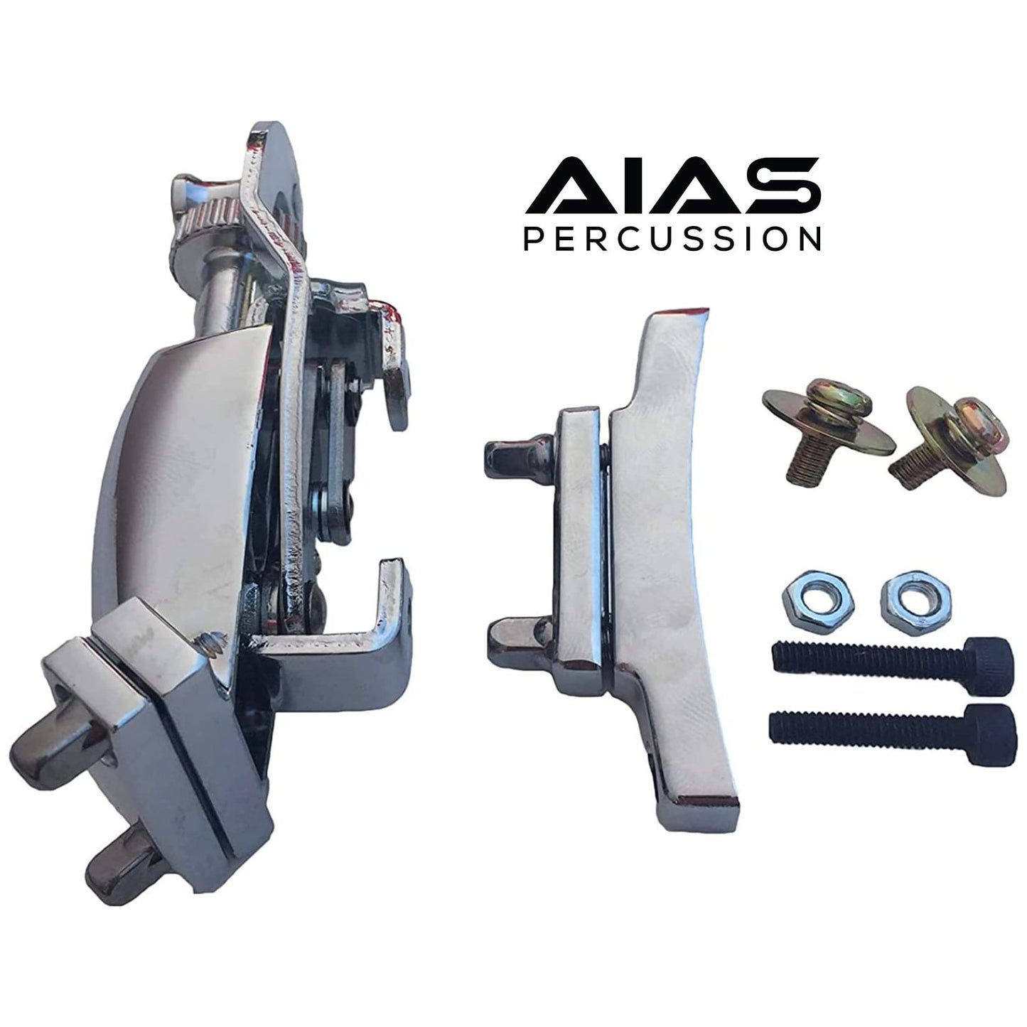 AIAS Snare Strainer and Butt Plate Pack - Chrome