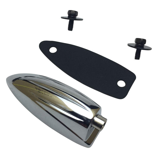 Single End Bass Drum Lugs - (10 Pack, Chrome)