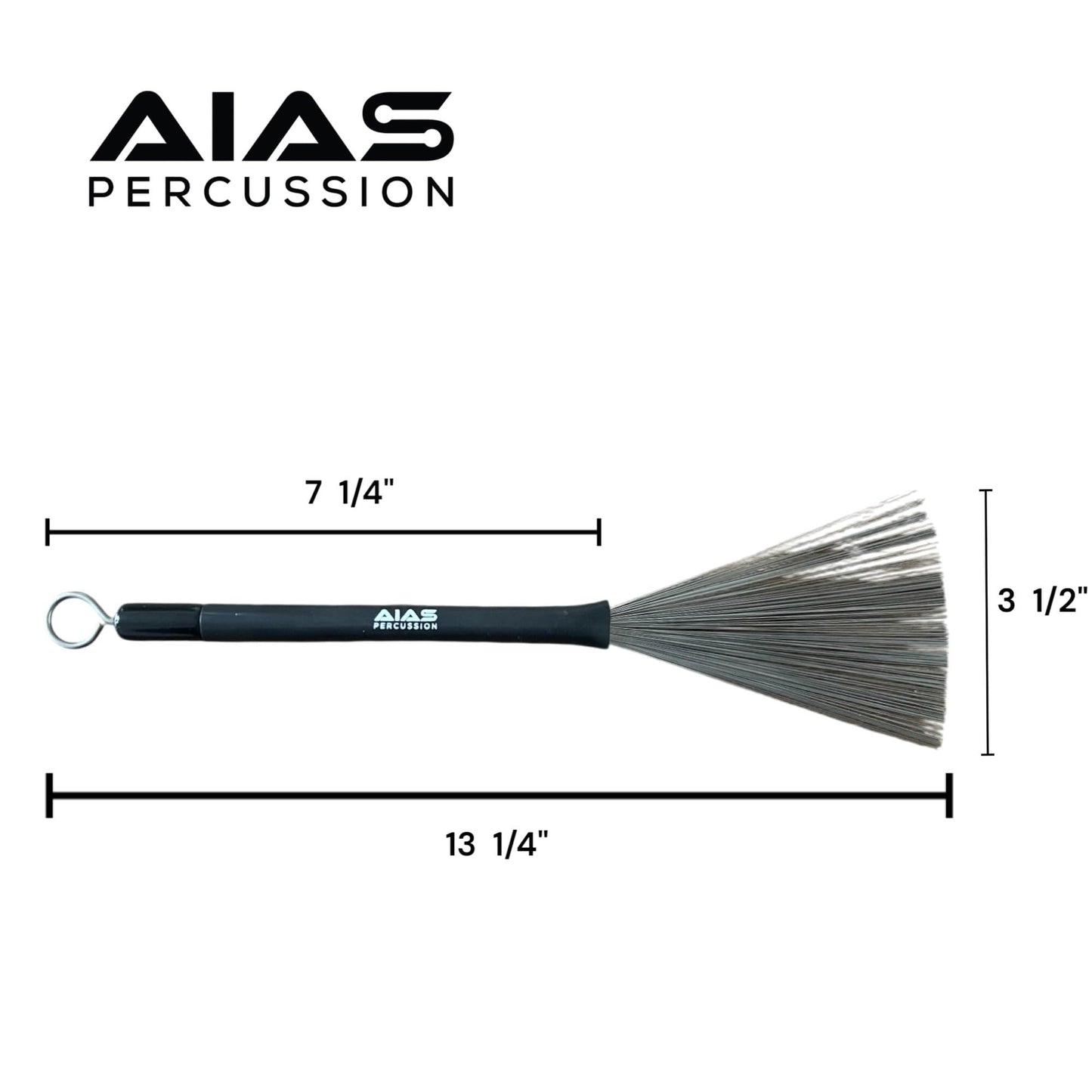 AIAS Retractable Wire Drum Brushes (Rubber Handle AR-1)