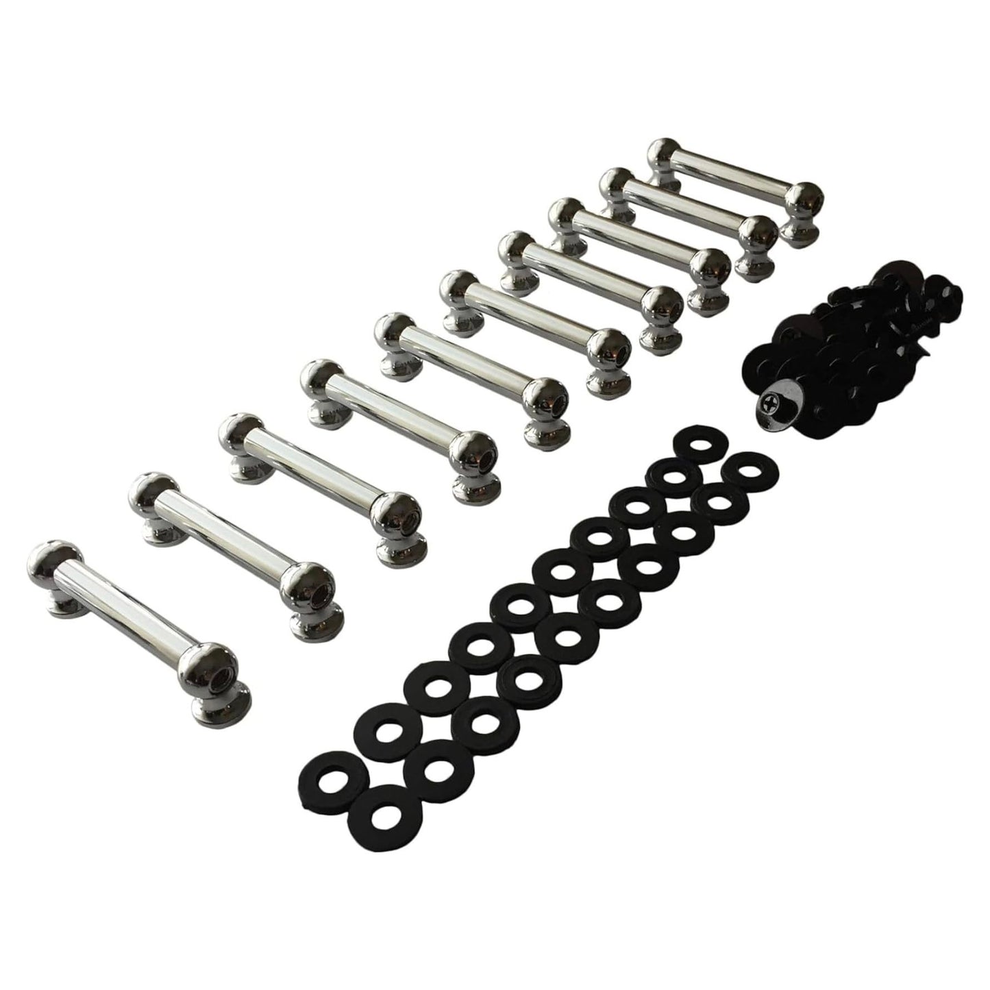 Double End Tube Drum Lugs  - Chrome