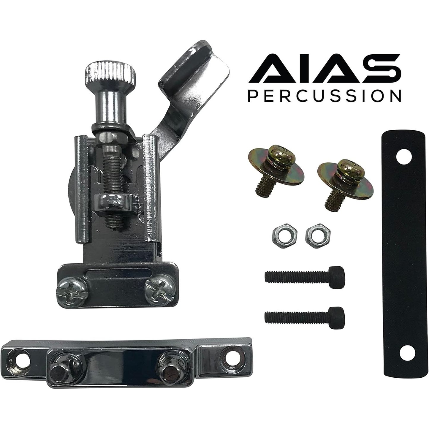 AIAS Snare Strainer and Butt Plate Set - (Chrome)