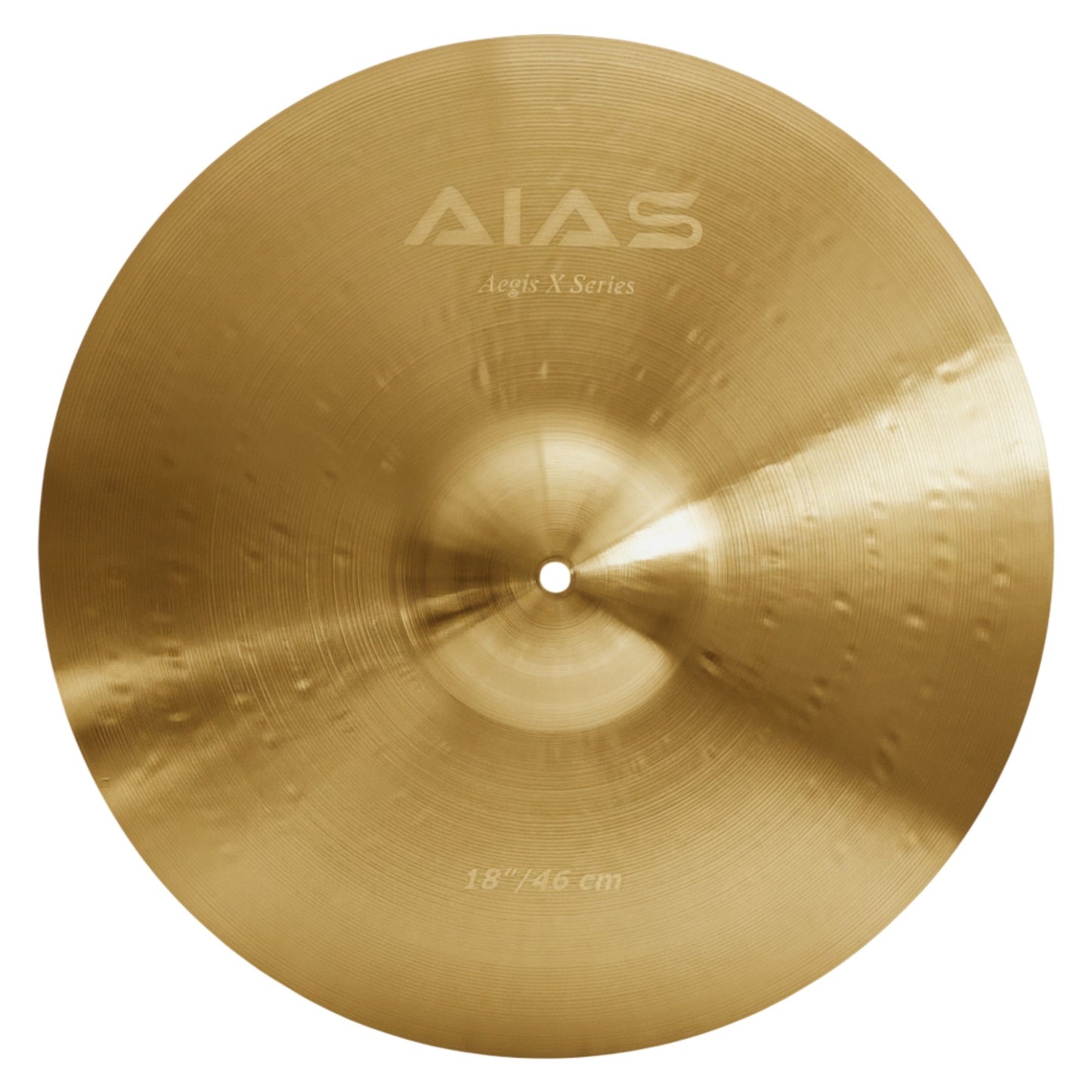 AIAS Aegis X Series Cymbal B20 Alloy Copper-Tin Construction, Bright Tone, Clear Attack