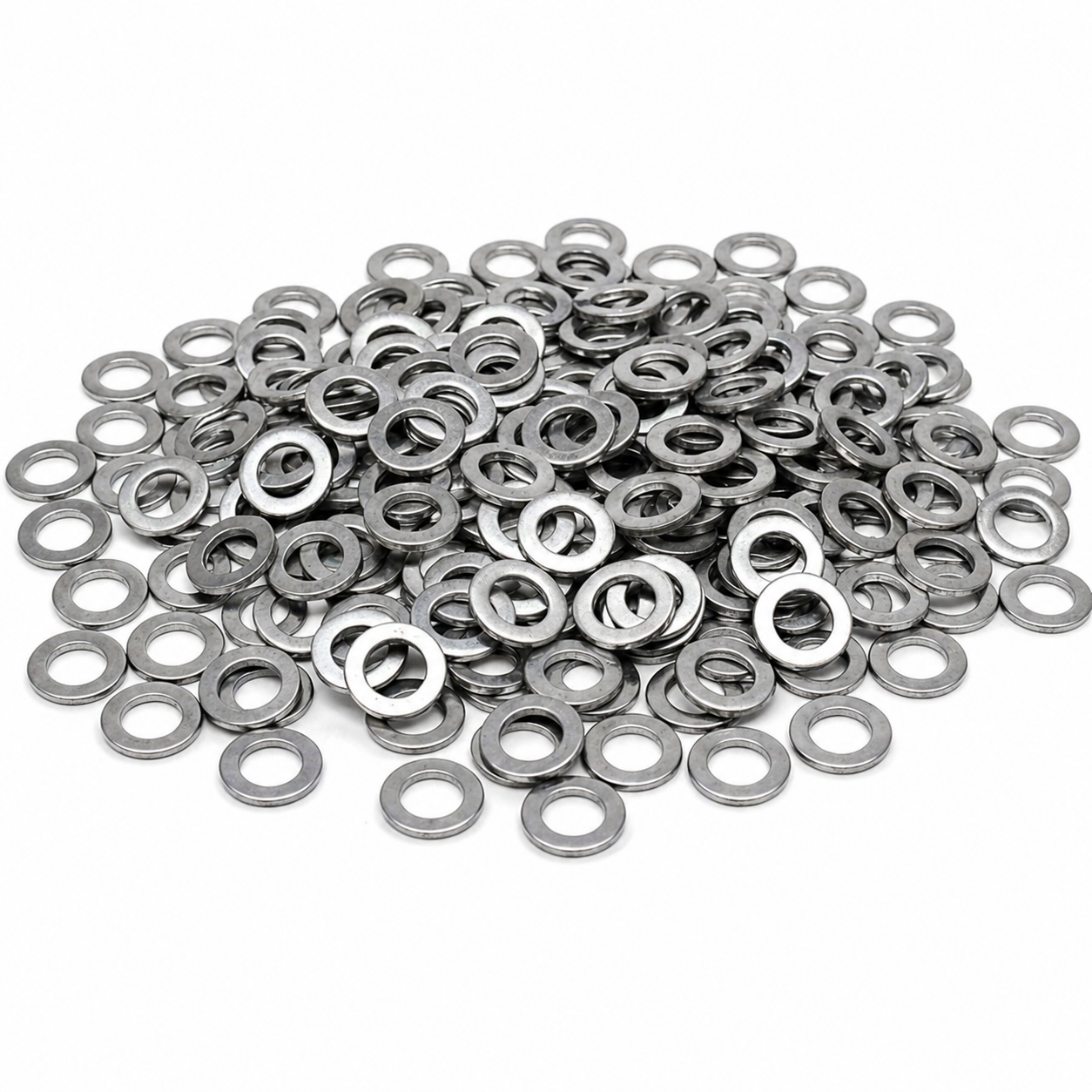 AIAS Steel Tension Rod Washers for Drums – 100 Pack – Fits Standard 7/32" & 6mm Tension Rods – Durable Drum Hardware Replacement for Snare, Tom & Bass Drums