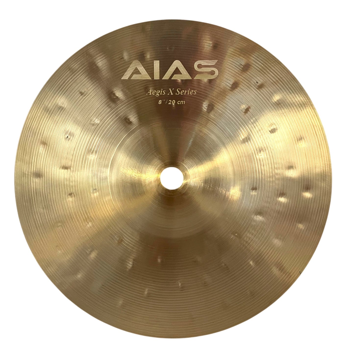 AIAS Aegis X Series Cymbal B20 Alloy Copper-Tin Construction, Bright Tone, Clear Attack