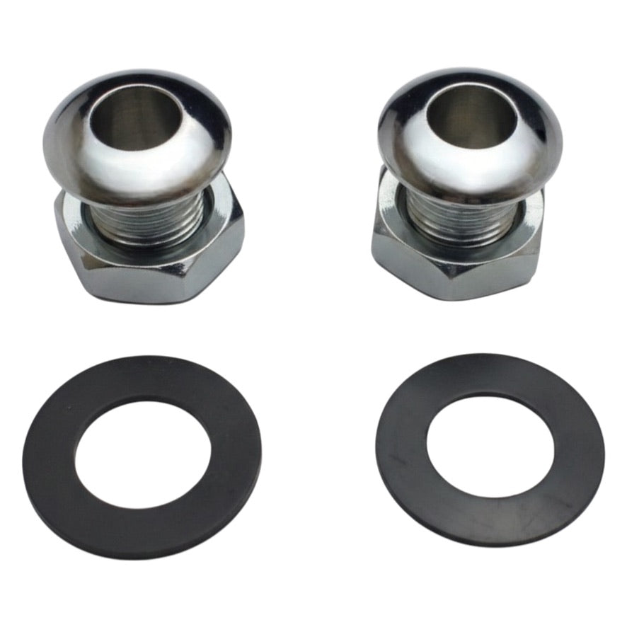 ROSS Percussion Air Vent for Drums – 2 Pack Drum Vent with Nuts for Snare, Tom & Bass Drums – Improves Resonance, Tone & Airflow