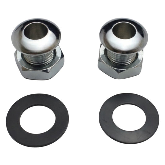 ROSS Percussion Air Vent for Drums – 2 Pack Drum Vent with Nuts for Snare, Tom & Bass Drums – Improves Resonance, Tone & Airflow