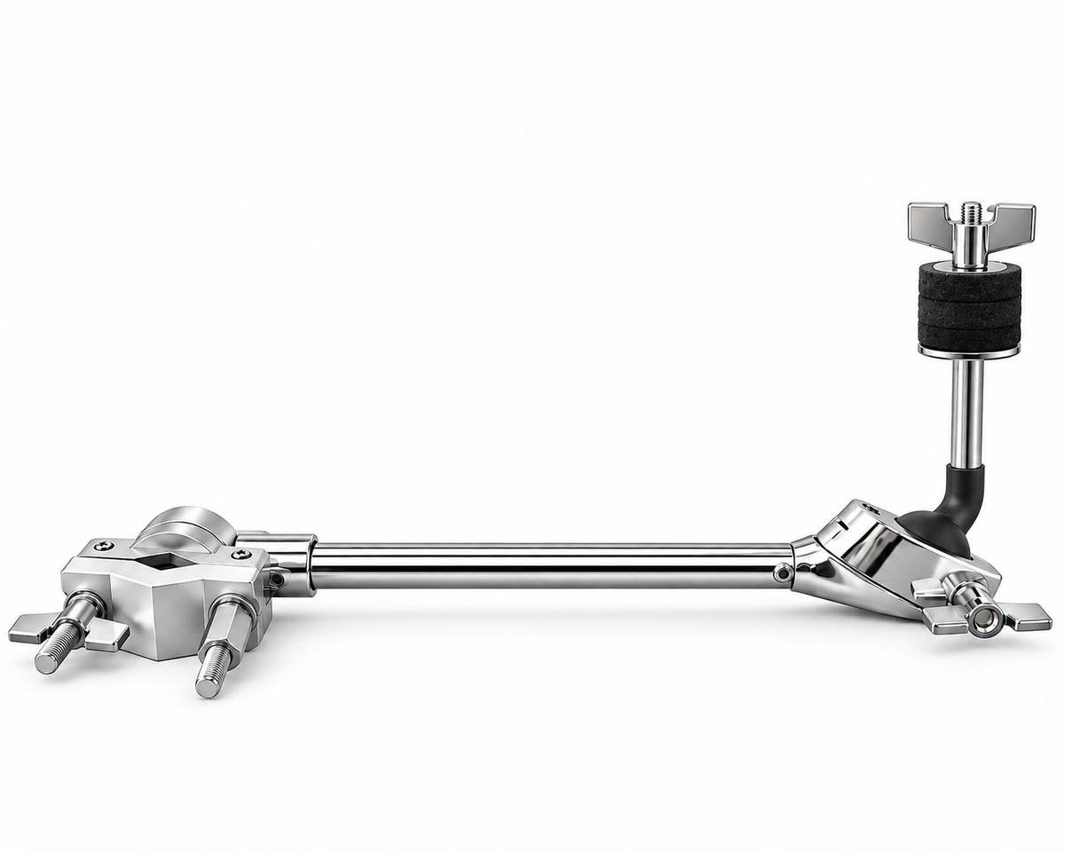 AIAS AC-2 Cymbal Arm Multi Clamp – 12-Inch Arm, Rotating Ball