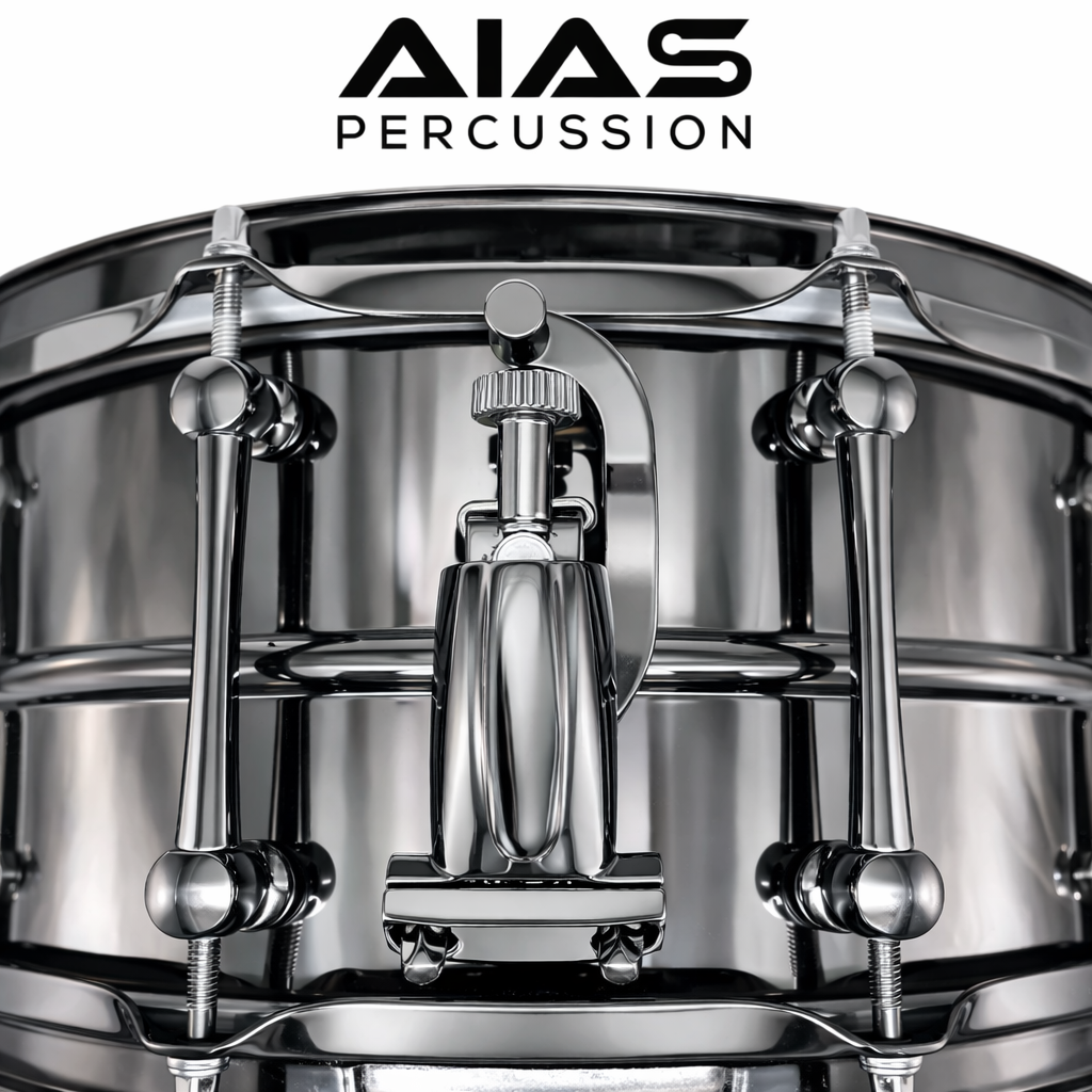 AIAS Snare Strainer and Butt Plate Pack - Chrome AS-3