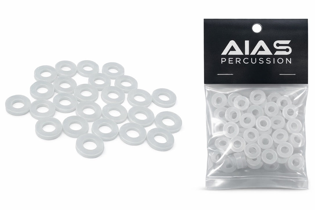 AIAS Nylon Tension Rod Washers (100 Pack)