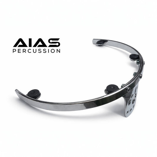 AIAS Tom Hoop Suspension Mounts Chrome Plated Drum Mounting Isolation System