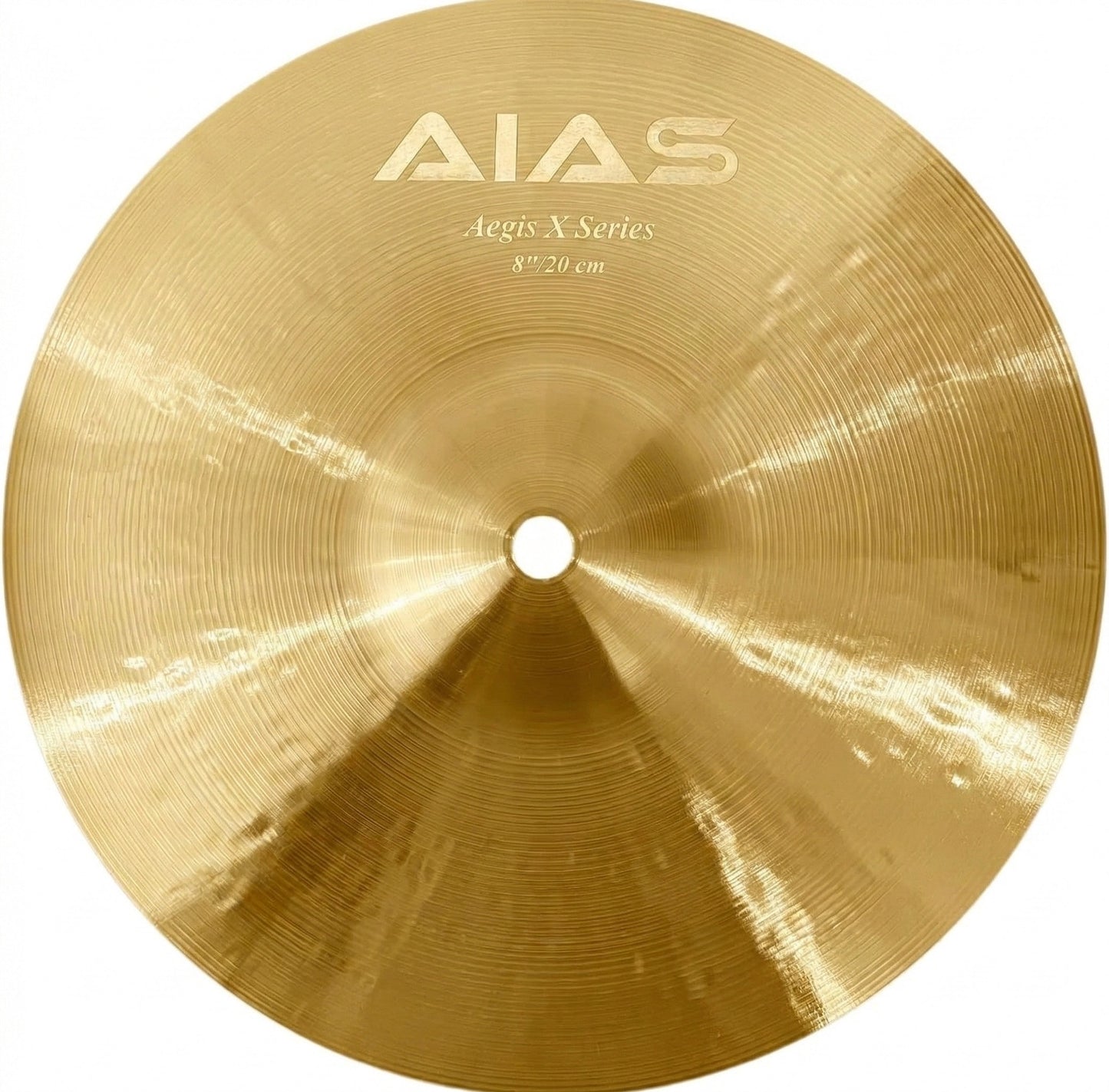 AIAS Aegis X Series Cymbal B20 Alloy Copper-Tin Construction, Bright Tone, Clear Attack