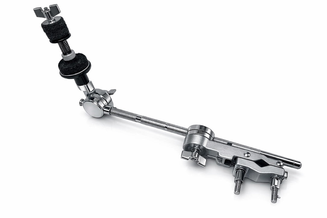 AIAS Auxiliary Hi-Hat Arm – Adjustable Drum Hardware Mount with Rotating Clamp for Remote Hi-Hats, Cymbals, and Percussion Add-Ons
