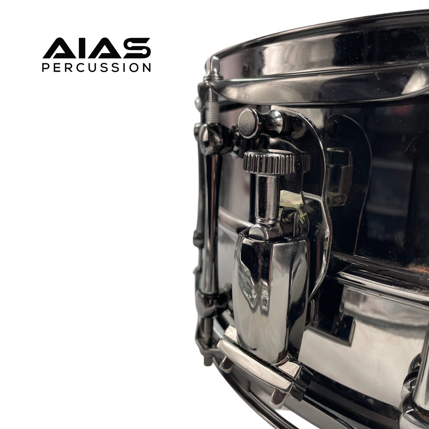 AIAS Snare Strainer and Butt Plate Pack - Chrome AS-3