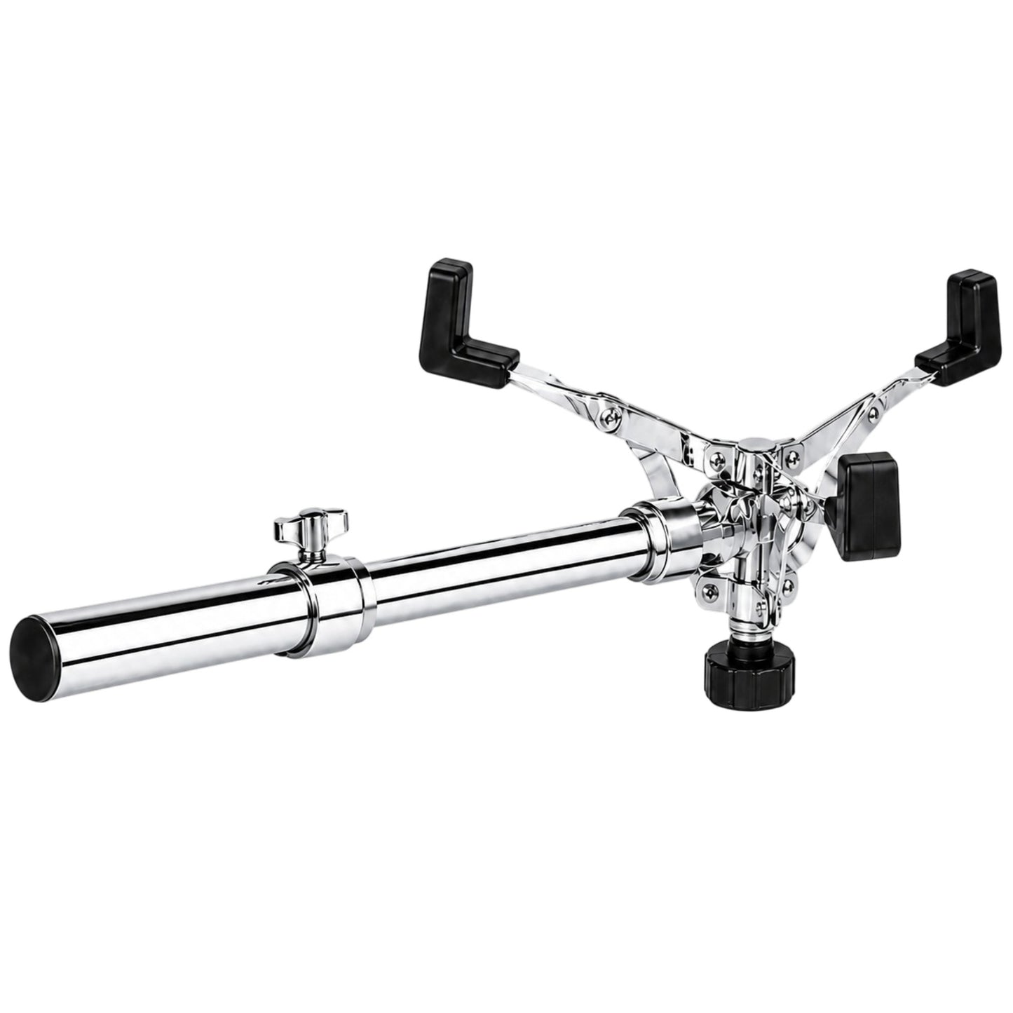 AIAS Rack Mounted Snare Basket Holder - Legless Snare Support, For Drum Rack Systems, Extends up to 23"