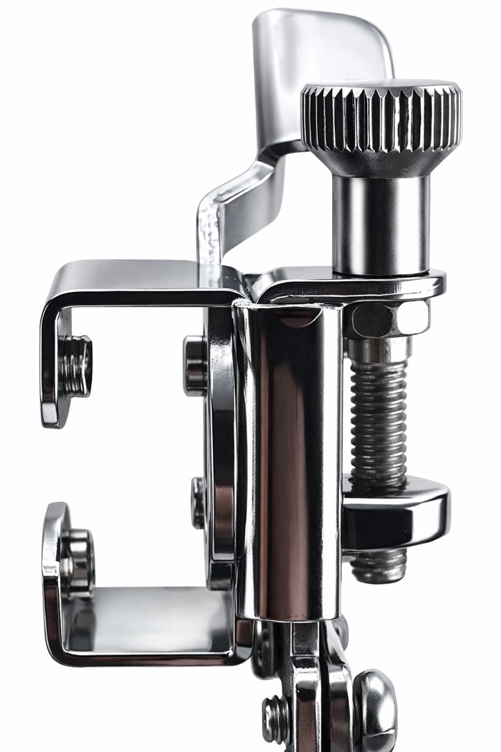 AIAS Snare Strainer and Butt Plate Set (Chrome) AS-4